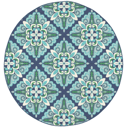 Style Haven Martinque Medallion Indoor Outdoor Area Rug-