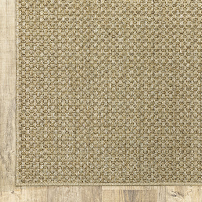 Style Haven Veranda Tonal Woven Basket Weave Indoor-Outdoor Rug