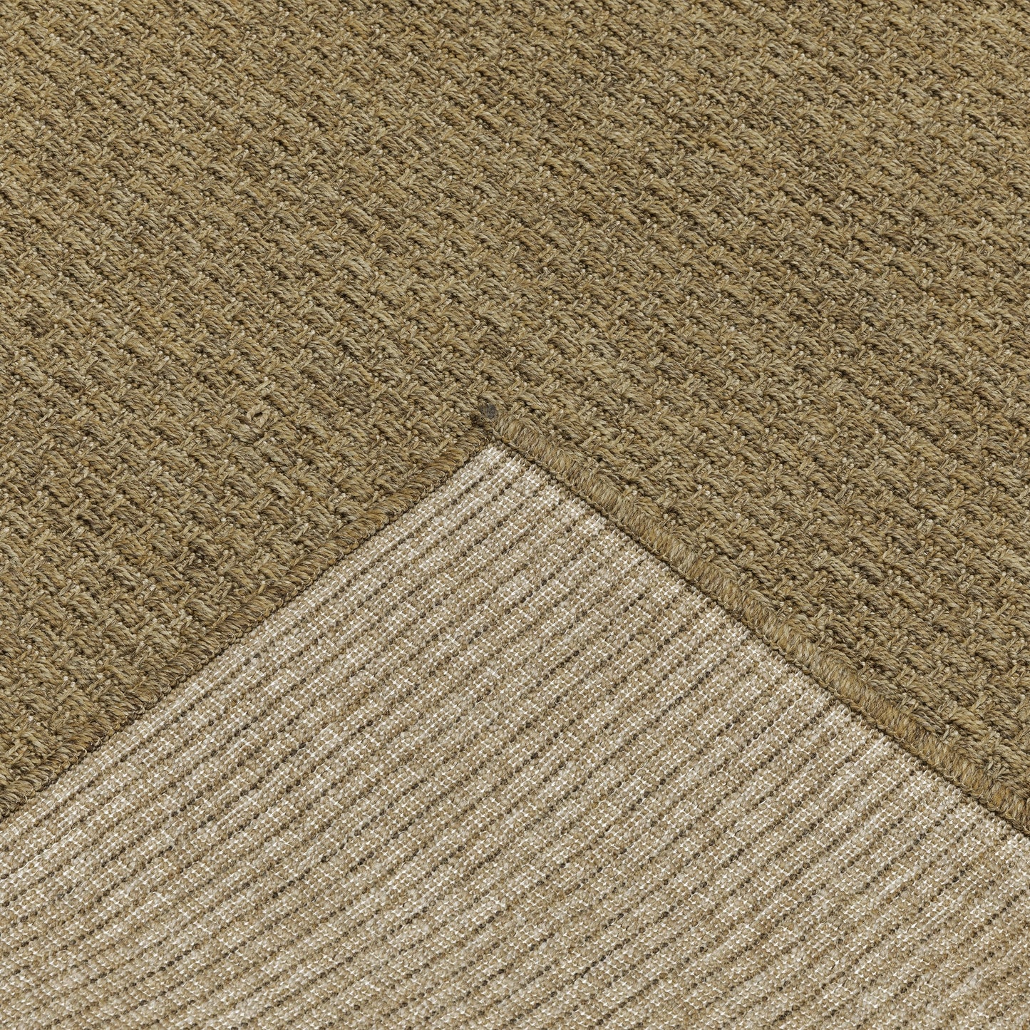 Style Haven Veranda Tonal Woven Basket Weave Indoor-Outdoor Rug