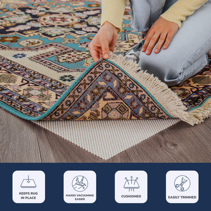 Super Grip Non Slip Rug Pad by Slip-Stop - Ivory