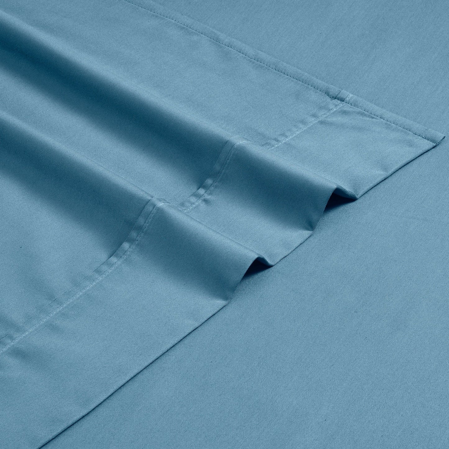 Superior Cotton Blend 1200 Thread Count Solid Deep Pocket Bed Sheet Set