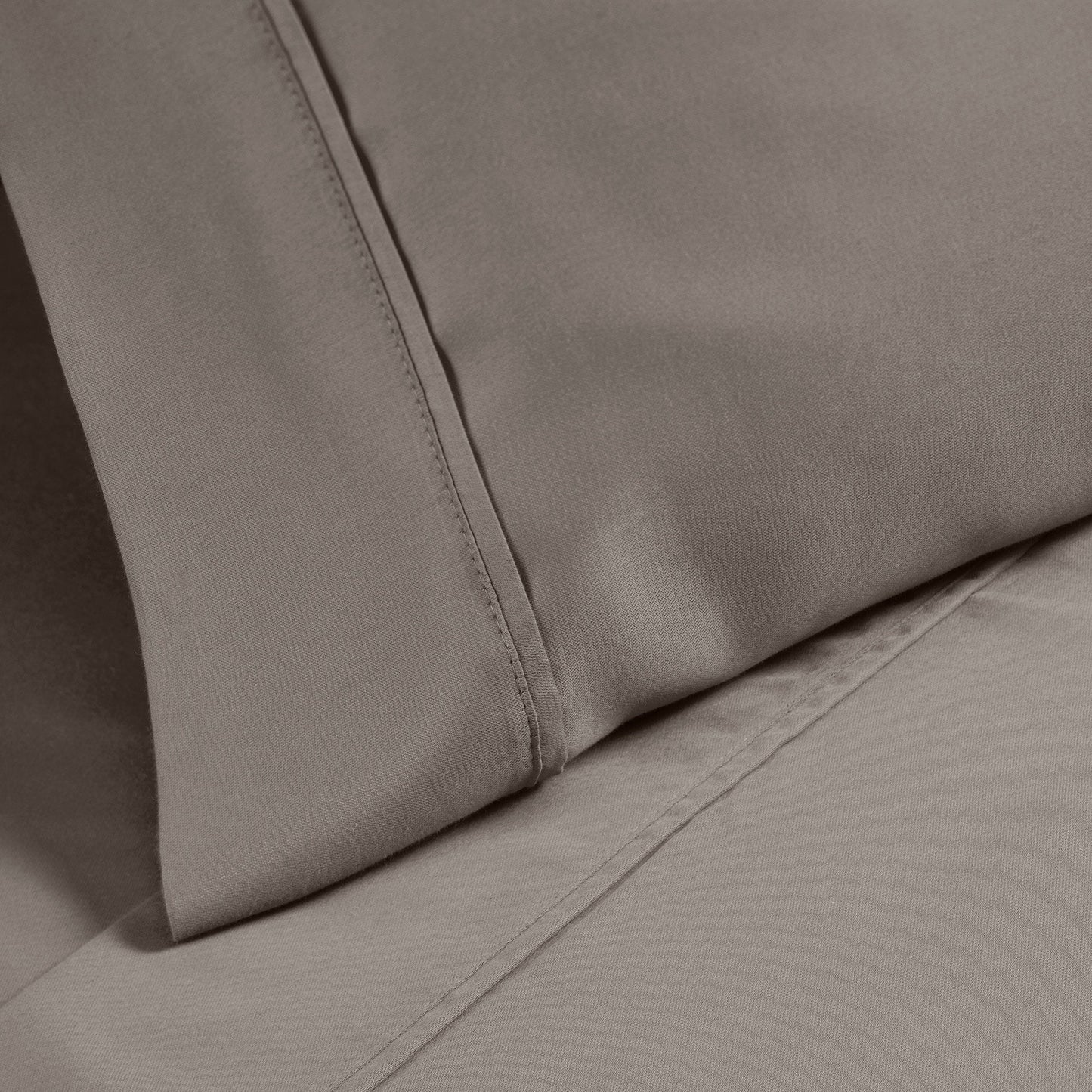 Superior Cotton Blend 1200 Thread Count Solid Deep Pocket Bed Sheet Set