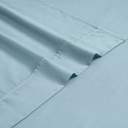 Superior Cotton Blend 1200 Thread Count Solid Deep Pocket Bed Sheet Set