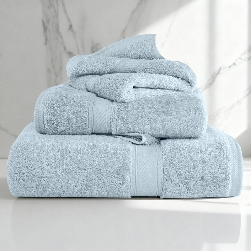 Superior Egyptian Cotton Pile Heavyweight 3-Piece Towel Set