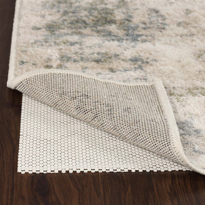 Superior Rio Reversible Non-Slip Grip Foam Mesh Indoor Area Rug Pad - Cream