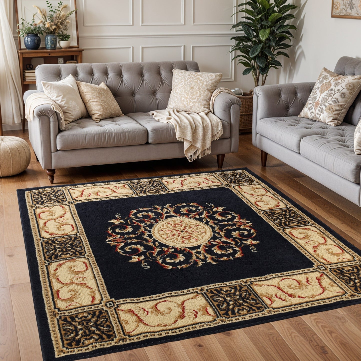 Superior Traditional Floor Decor Large Indoor Area Rug