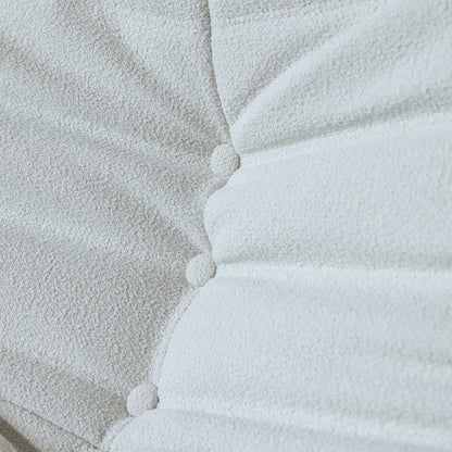 Teddy Velvet Sofa Bean Bag Couch Sets