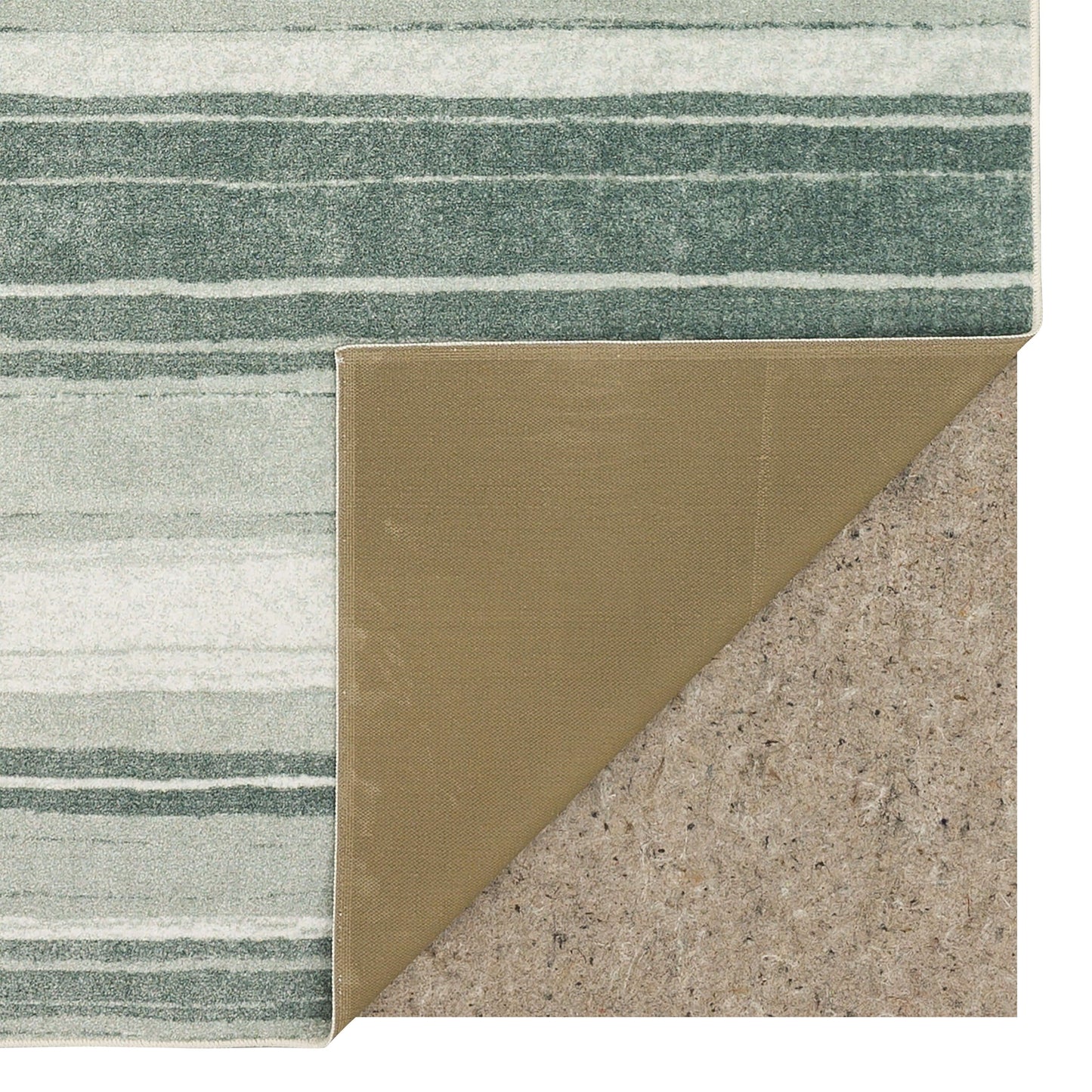 The Curated Nomad Sultan Multicolor Striped Boho Area Rug