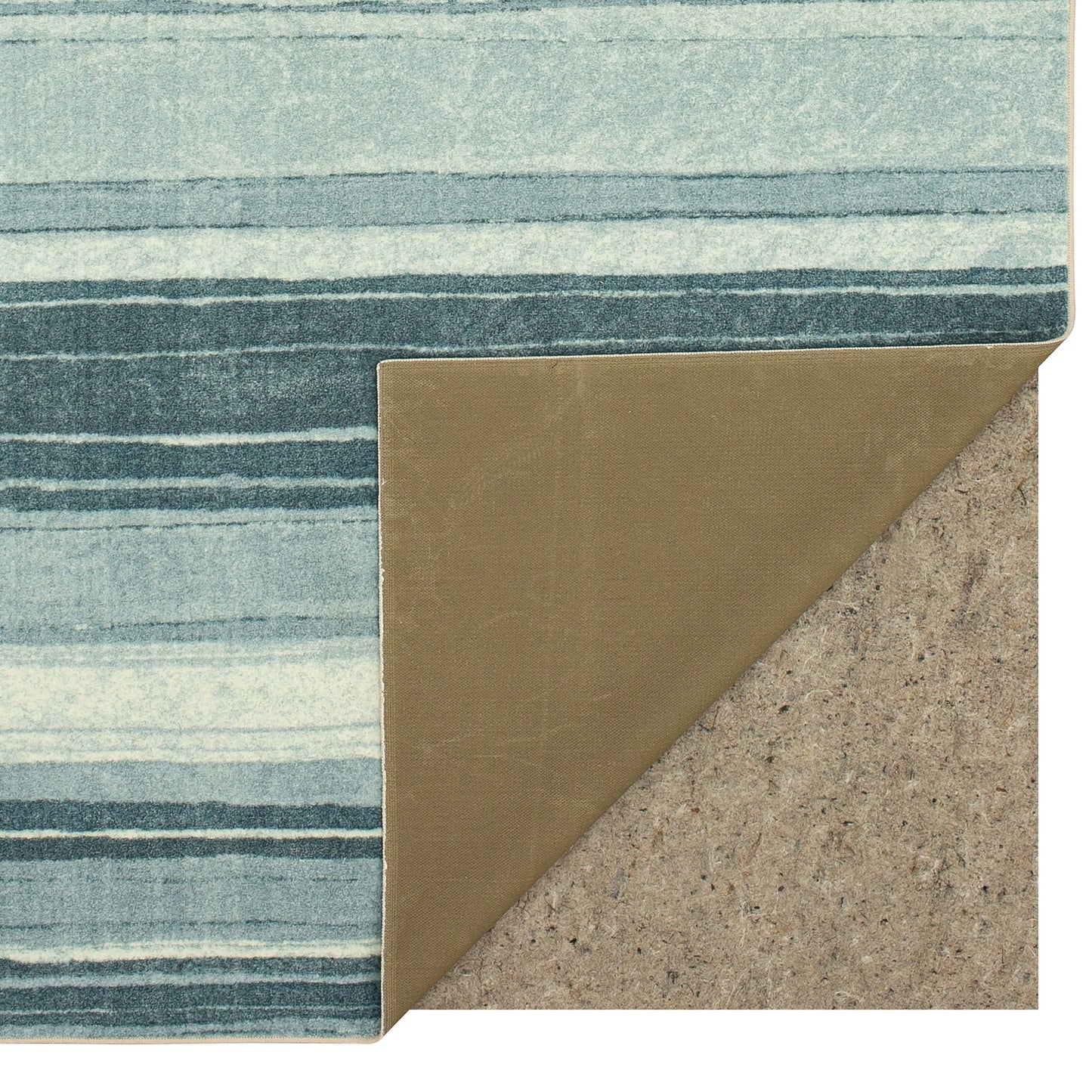 The Curated Nomad Sultan Multicolor Striped Boho Area Rug