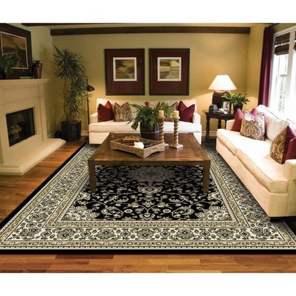 Copper Grove Savonlinna Bordered Persian Area Rug