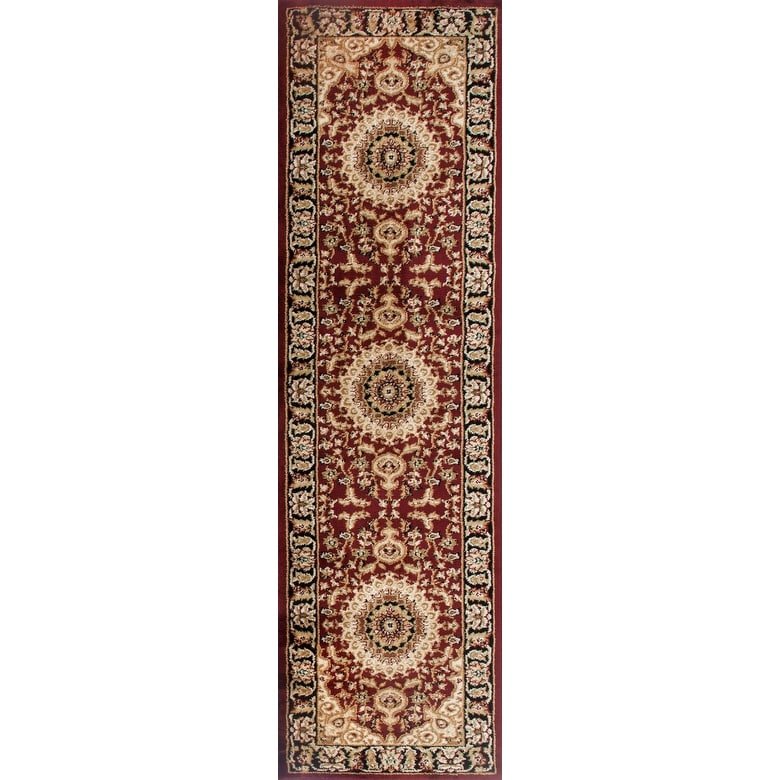 World Rug Gallery Traditional Oriental Medallion Area Rug