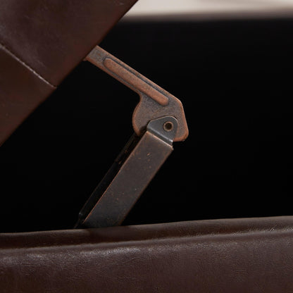 Tufted Storage Ottoman Bench, Rectangular Footstool