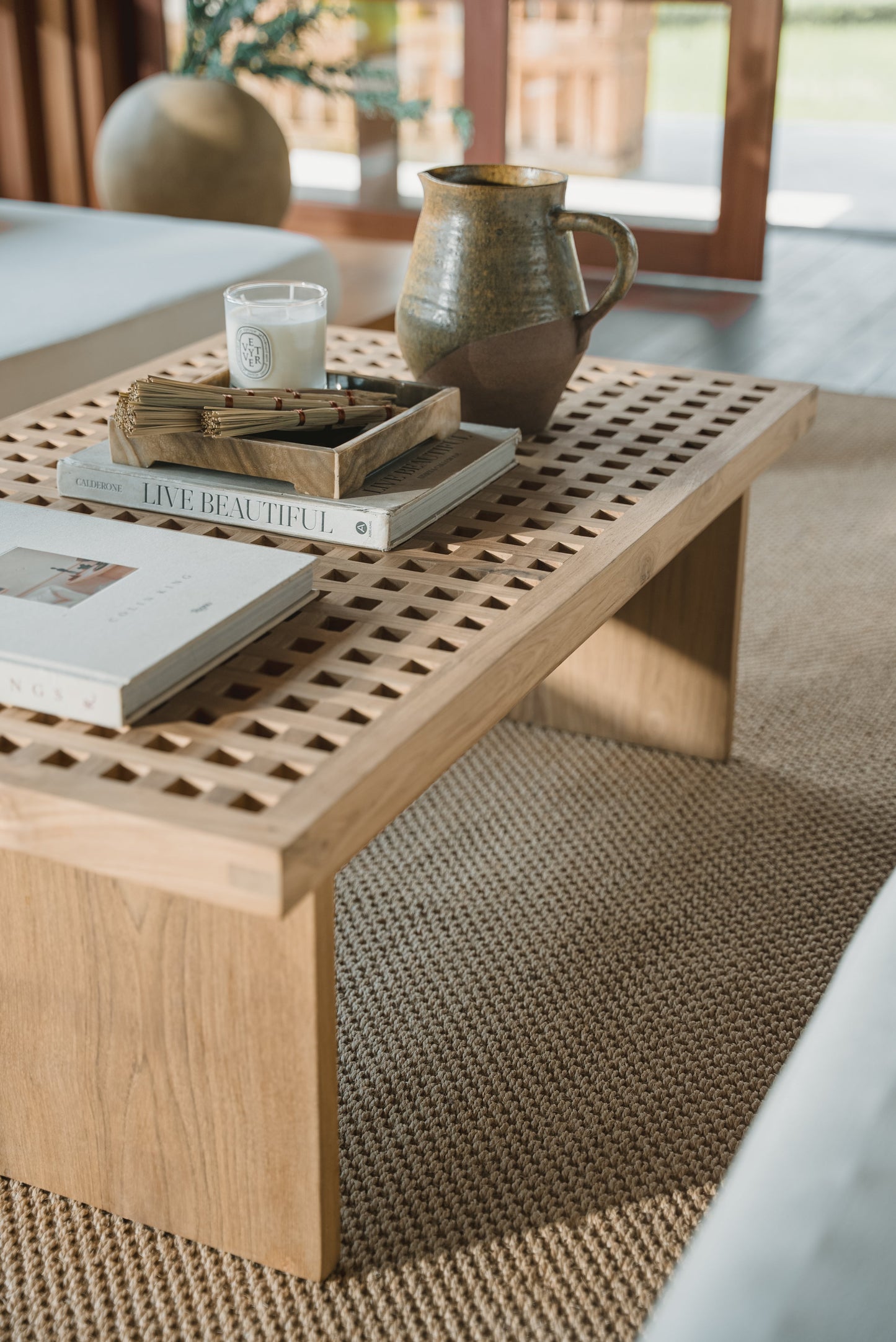 Tully Rectangle Teak Coffee Table
