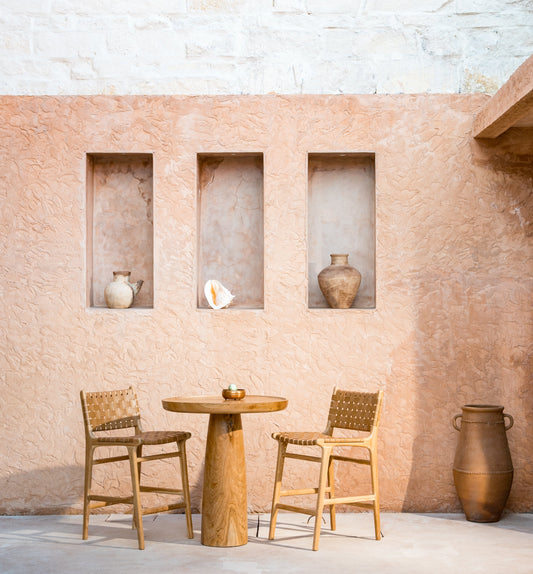 Veda Recycled Teak Bistro Table