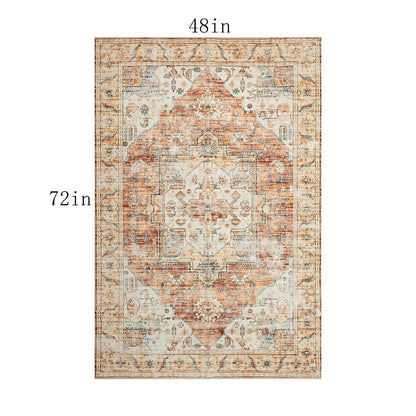 Vintage Modern Abstract Area Rug