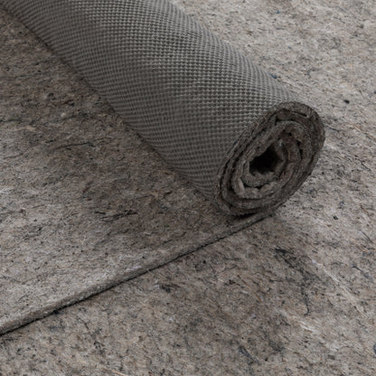 Vista Home Reverisble Cusioned Multi-Surface Indoor Rug Pad. - Grey