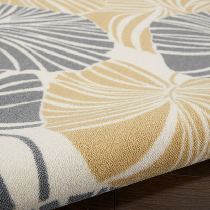 Waverly Sun N' Shade Modern Botanical Indoor/Outdoor Area Rug