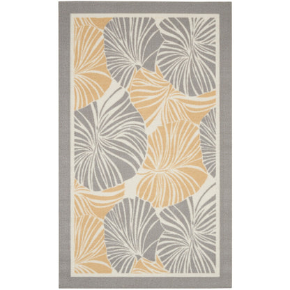 Waverly Sun N' Shade Modern Botanical Indoor/Outdoor Area Rug