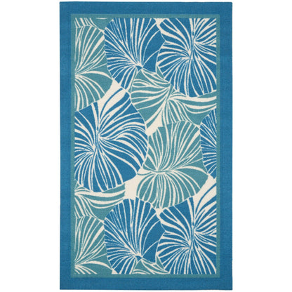 Waverly Sun N' Shade Modern Botanical Indoor/Outdoor Area Rug