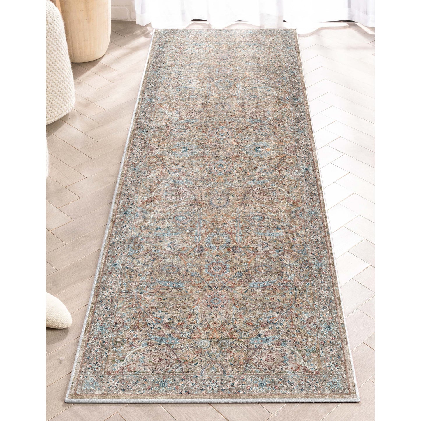 Well Woven Asha Vintage Emilia Flat-Weave Area Rug