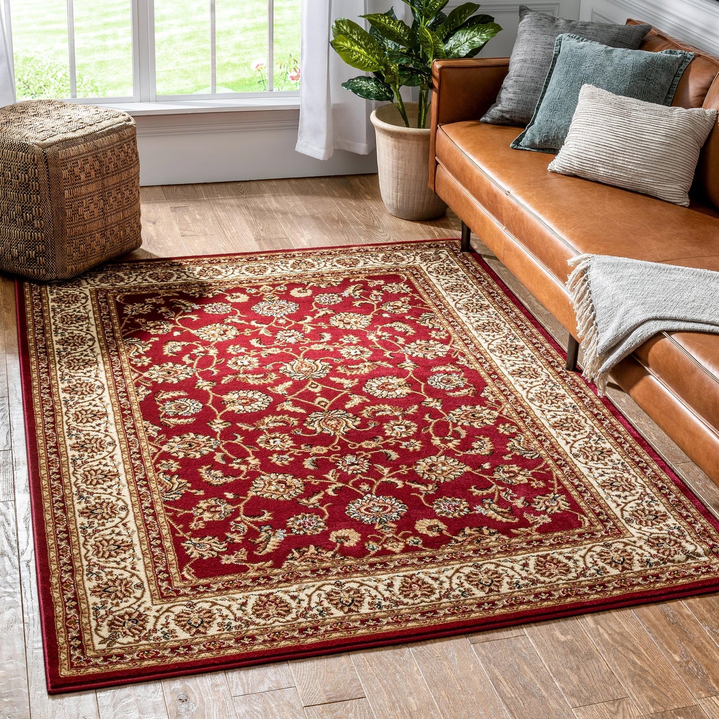 Well Woven Barclay Sarouk Oriental Persian Traditional Area Rug